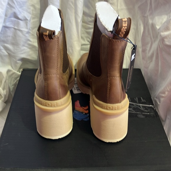 NIB **see description** SOREL HI-LINE HEEL CHELSEA umber - ceramic Size 9 - Picture 5 of 8